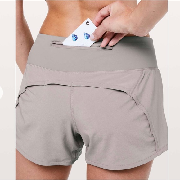 Lululemon Run Times Shorts size 4 Gray - Picture 3 of 10